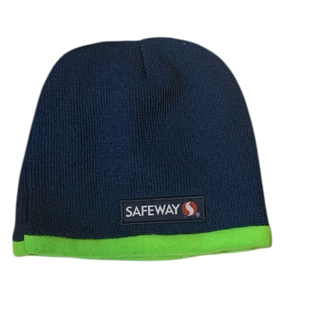 Seattle Seahawks NFL Knit Beanie Hat Cap Blue Green OSFM Winter Gear - Picture 2 of 3